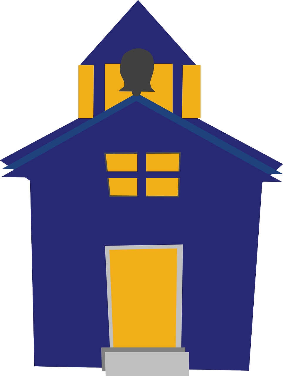 Free to Use & Public Domain School Building Clip Art