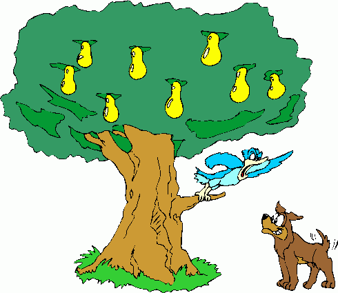 1-partridge-in-a-pear-tree-clipart clipart - 1-partridge-in-a-pear ...