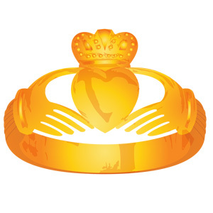 claddagh-rings-gold-and-silver ...