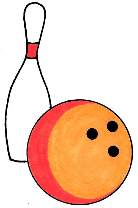 All Free Original Clip Art - 30,000 Free Clip Art Images - bowling.