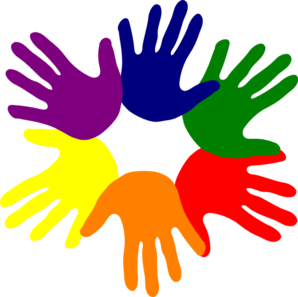 Hands - Various Colors Clip Art - vector clip art ...