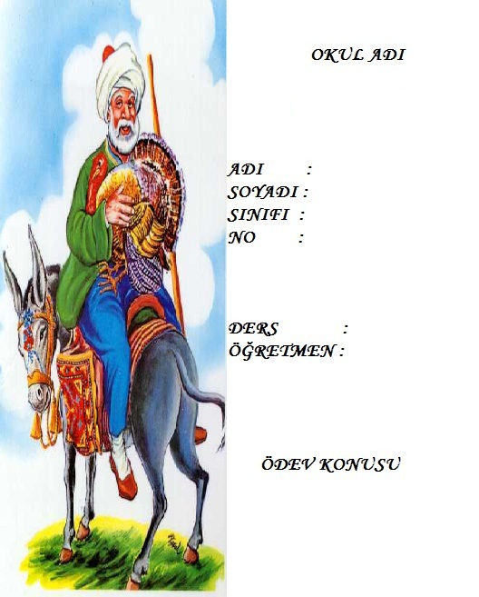 Nasreddin Hoca Resimli Ödev Kapa??