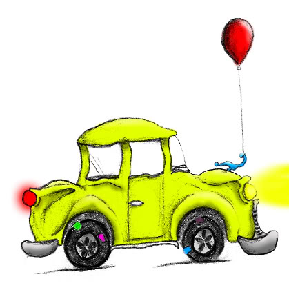 cartoon car drawings