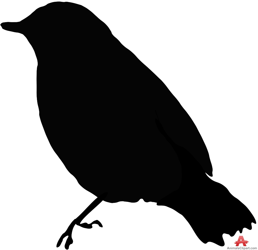 Little Bird Silhouette | Free Clipart Design Download