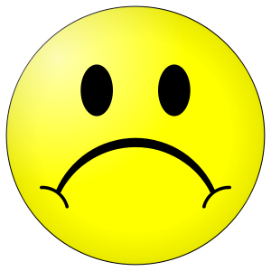 Frowny Face Clipart