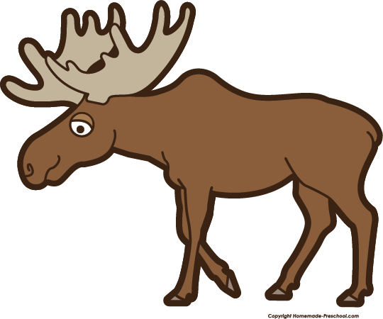 Free Moose Clipart