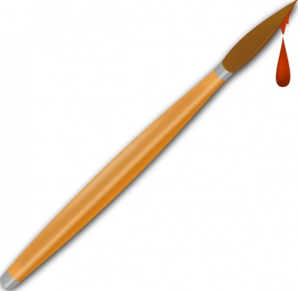 Artist Paint Brush Clip Art - Free Clipart Images