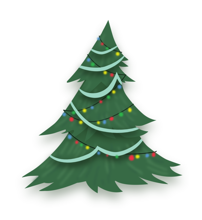 Christmas Tree Vector - ClipArt Best