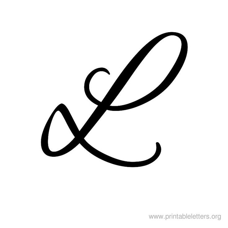 Letter L Tattoo | L Tattoo, Autism ...