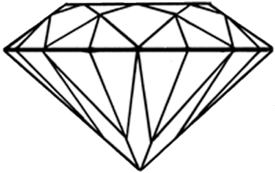 Diamond Outline | Free Download Clip Art | Free Clip Art | on ...