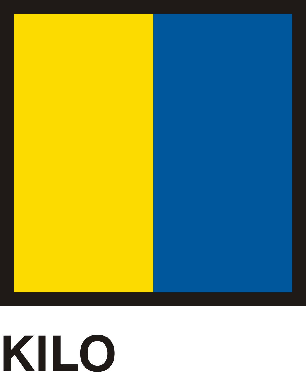 Clipart - Gran Pavese flags, Kilo flag