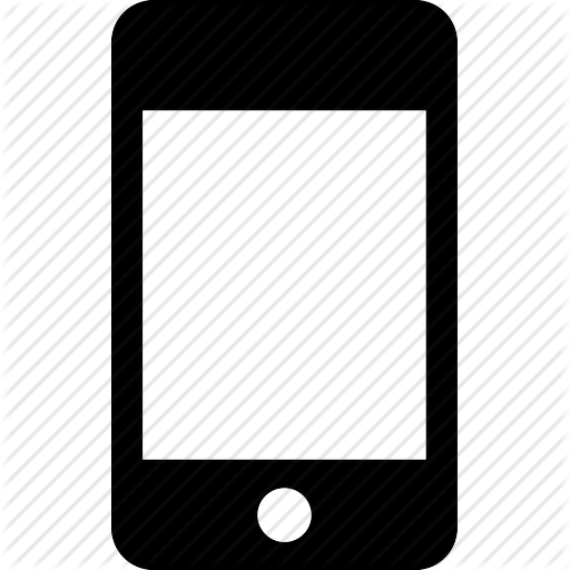 Cell phone icon clipart