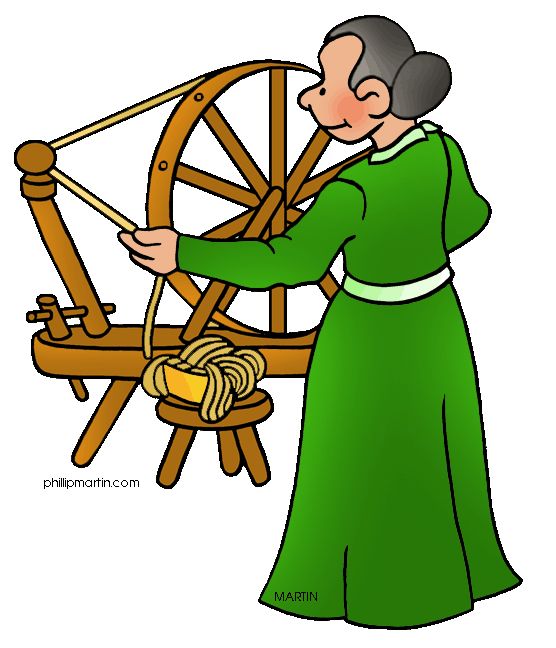 Colonial art clipart