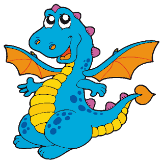 Cute dragon clipart png