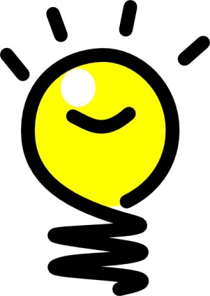 Light bulb idea clipart with light bulb idea icon free clipart ...