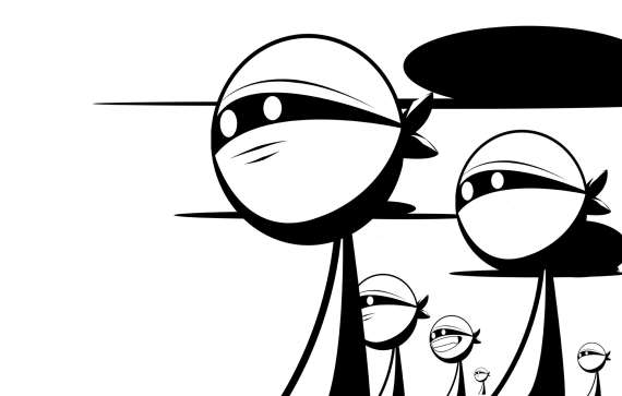 33 Incredible Cool Ninja Wallpapers White - 7te.org