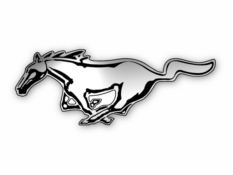 Mustang horses clipart