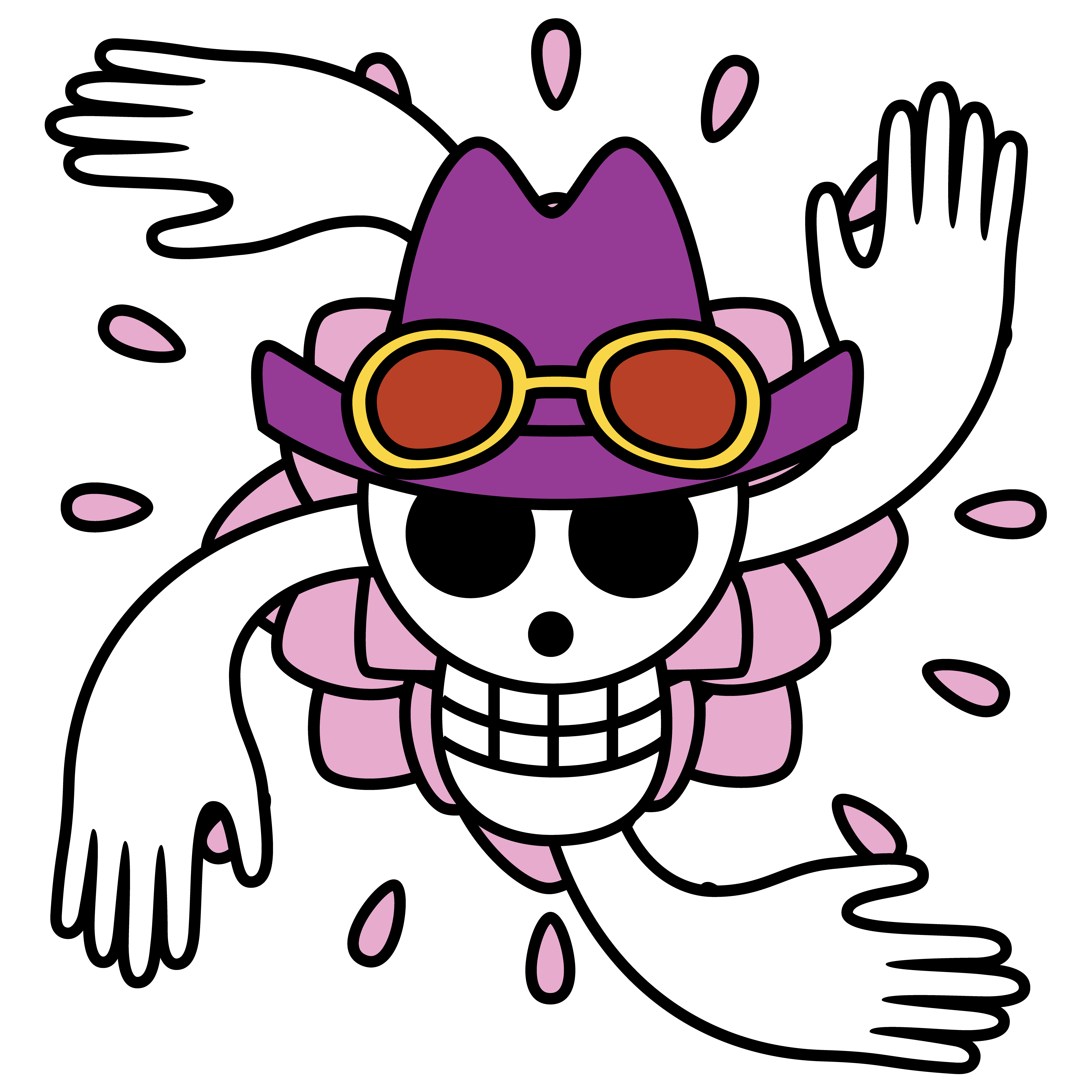 ONE PIECE Jolly Roger favourites by NEW1888 on DeviantArt