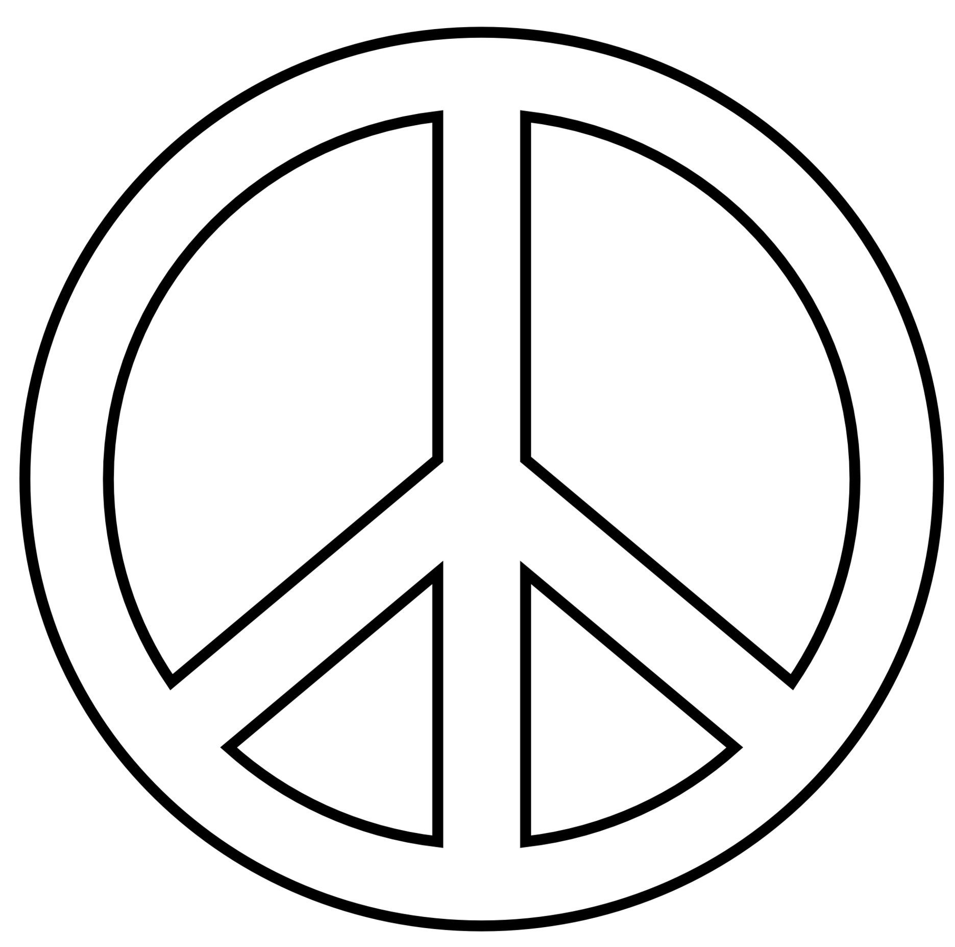 Cartoon Peace Sign Hand Clipart - Free to use Clip Art Resource