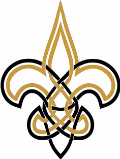 Saints Fleur De Lis Clip Art - ClipArt Best