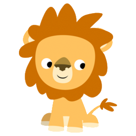 Safari lion clipart