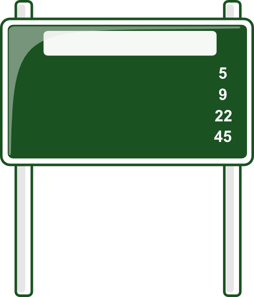 Blank Street Sign Template - ClipArt Best