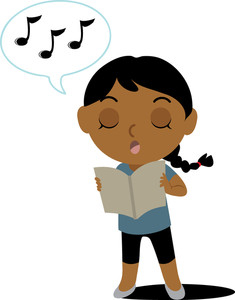 Clipart of singer