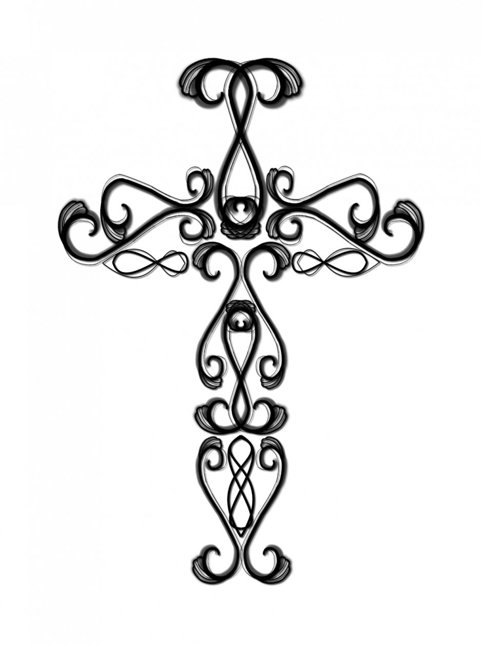 Wooden Cross Drawing - Free Clipart Images
