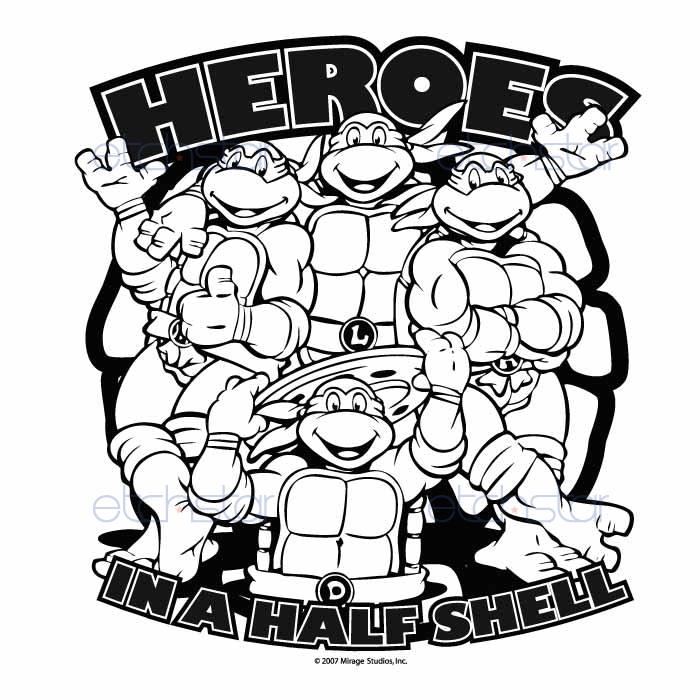 Teenage Mutant Ninja Turtles Clipart