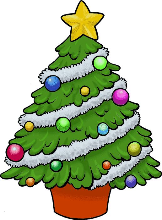 Christmas tree clipart jpeg