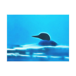 Loon Wrapped Canvas Prints | Zazzle