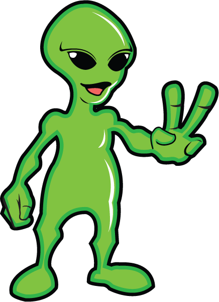 Alien clip art