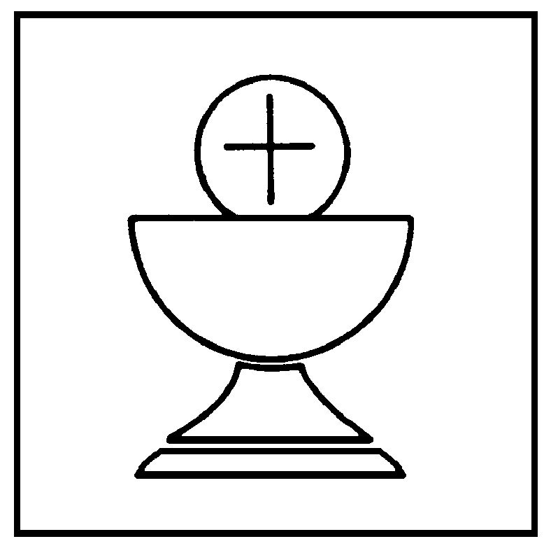 First communion chalice clipart