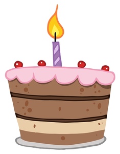 Birthday cake clipart free