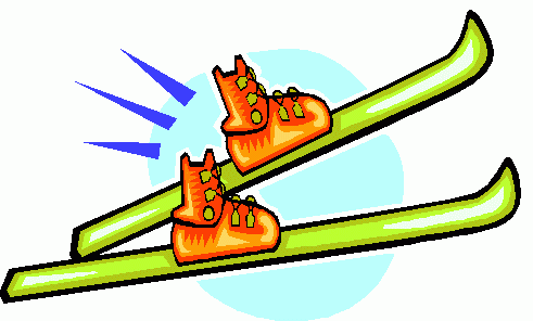 Cartoon Ski Clipart