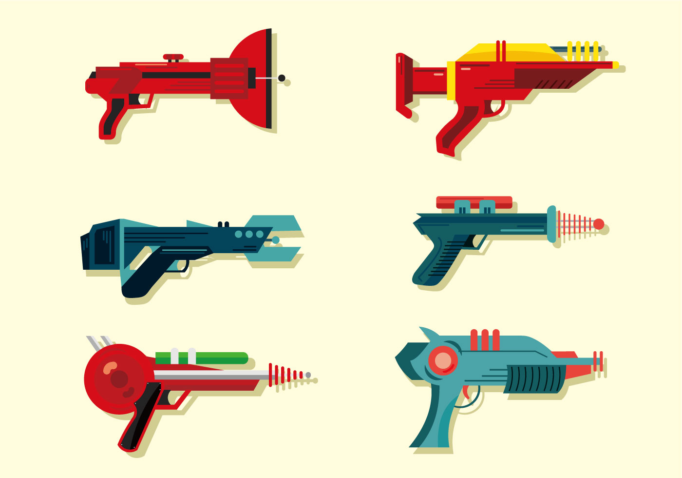 Laser Gun Free Vector Art - (797 Free Downloads)