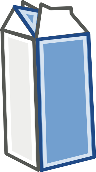 Milk Carton Clip Art - vector clip art online ...