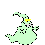 Clip art images of Ghosts, Ghouls, Goblins, and Gnomes