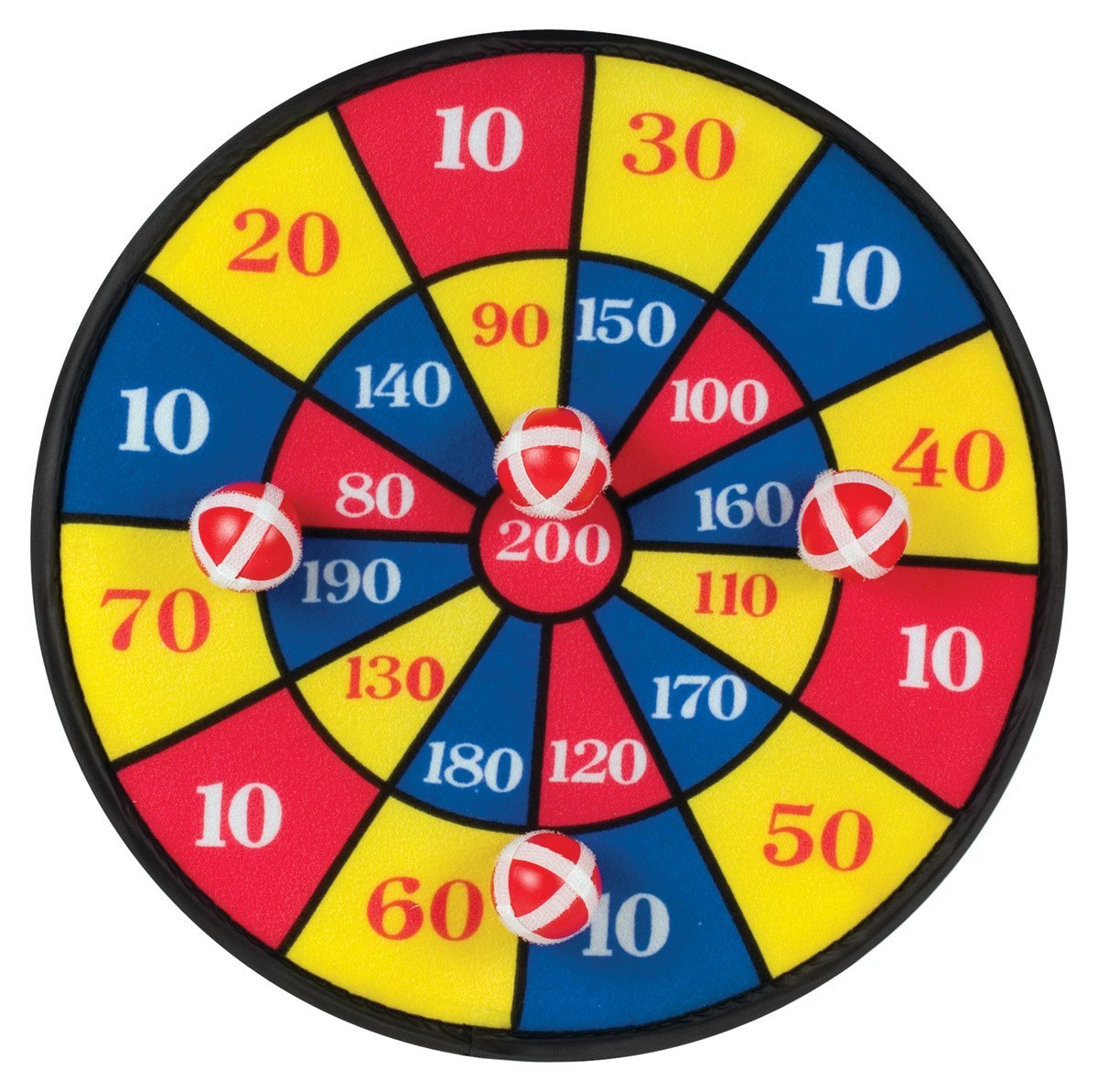 Amazon.com: Fabric Dart Board Set: Toys & Games