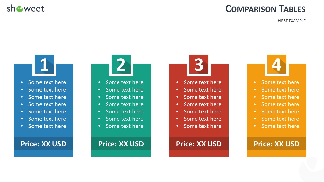 Flat Design Letters for PowerPoint with 21 Examples