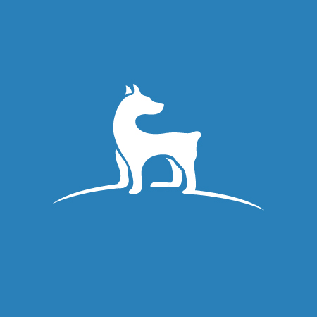 Download FREE Dog Logo Template / 100% vector (re-sizable)