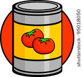 Clipart canned food