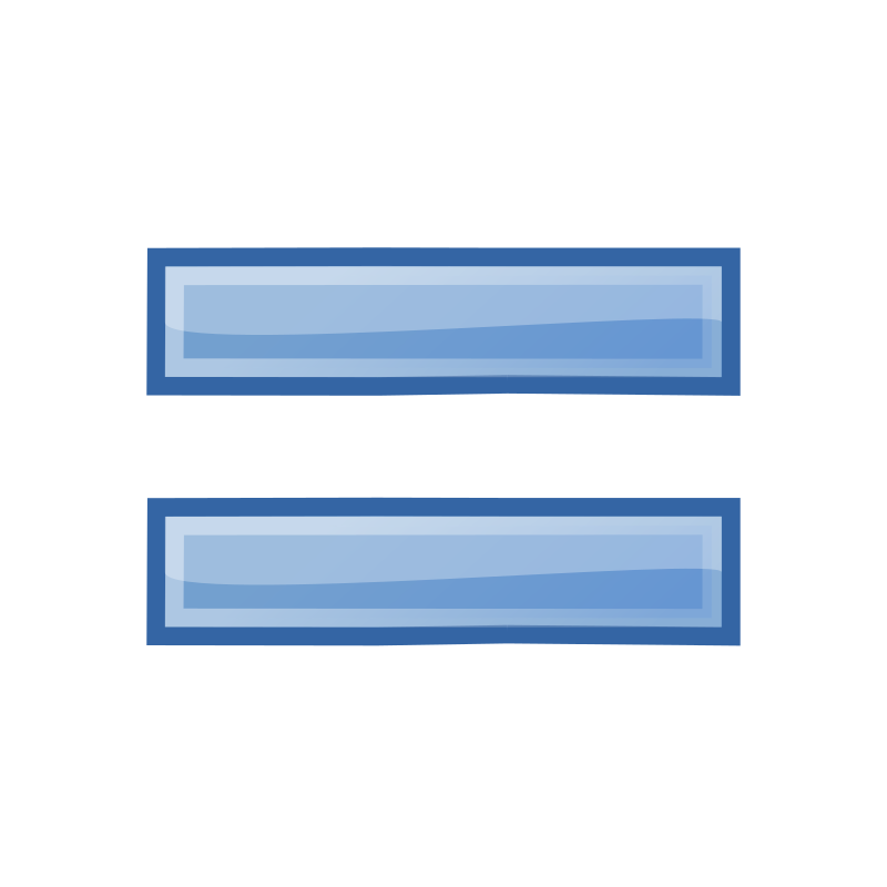 Green Equals Sign Clipart