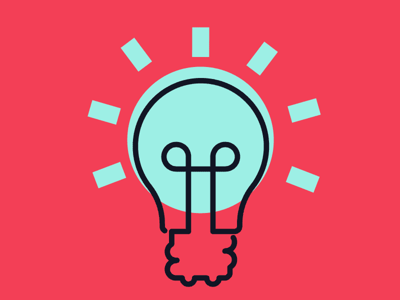 Light Bulb Icon Style Test by James Hazael - Dribbble