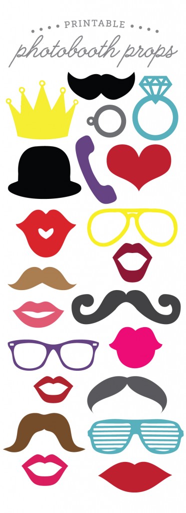 DIY Photobooth Props | The Budget Savvy Bride