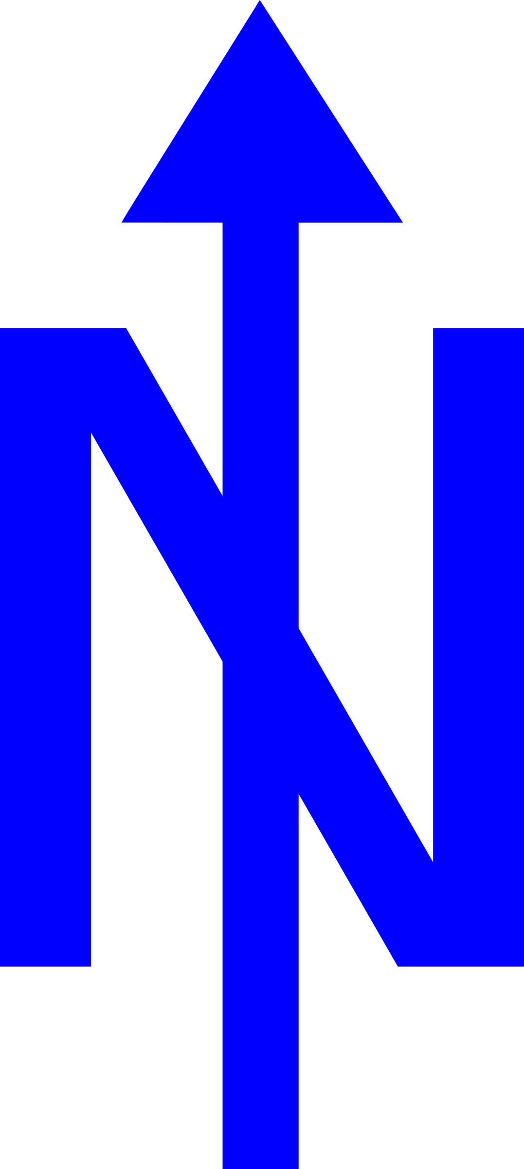 Clipart - north arrow orienteering