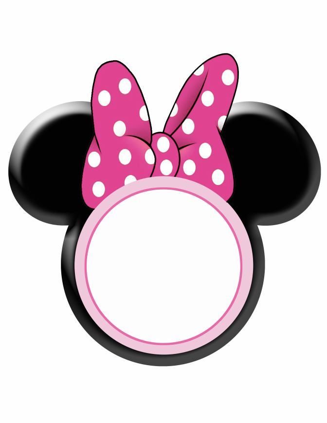 Minnie Mouse Head Outline