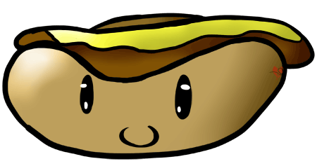 Cartoon Hot Dog Clipart
