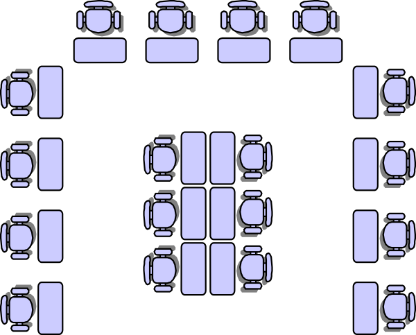 School Classroom Seat Layout clip art - vector clip art online ...