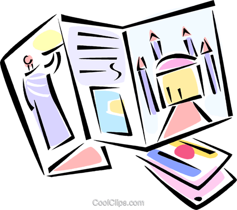 Pamphlet clipart